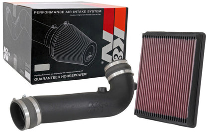 K&N Engineering 57-3098 High-Flow Air Intake System for Chevrolet, GMC, Cadillac Vehicles