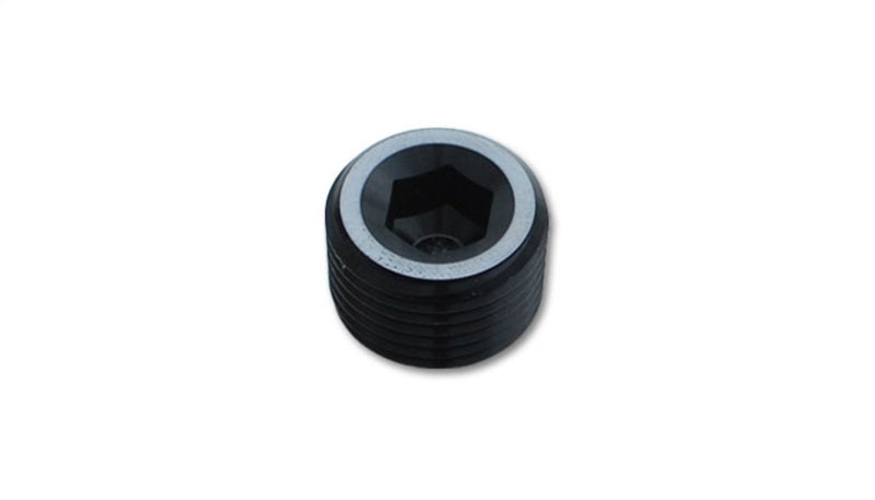 Vibrant 3/8 inch NPT Socket Pipe Plugs Aluminum - Leak Prevention and Contaminant Protection