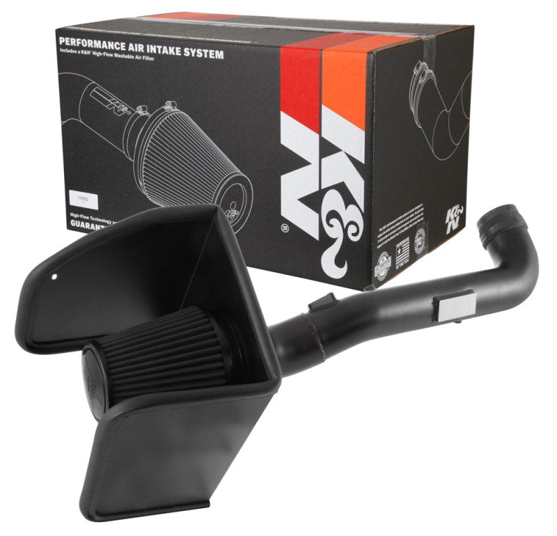 K&N Engineering 71-3104 Black Performance Intake Kit for 2017-2018 Chevrolet Colorado & GMC Canyon 3.6L V6