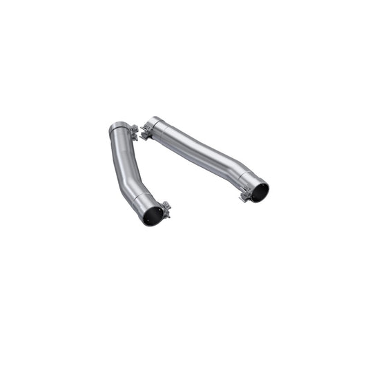 MBRP Armor Plus Series 3-Inch Stainless Steel Muffler Bypass Pipe for Dodge Challenger and Charger (2015-2022)
