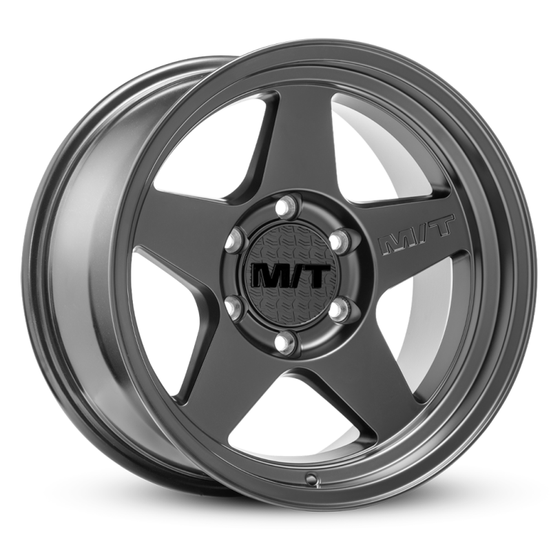 Mickey Thompson Open 5 Black Wheel - 17x9 inches, 6x5.5 Bolt Pattern, -12 Offset, 108.1mm Hub Bore
