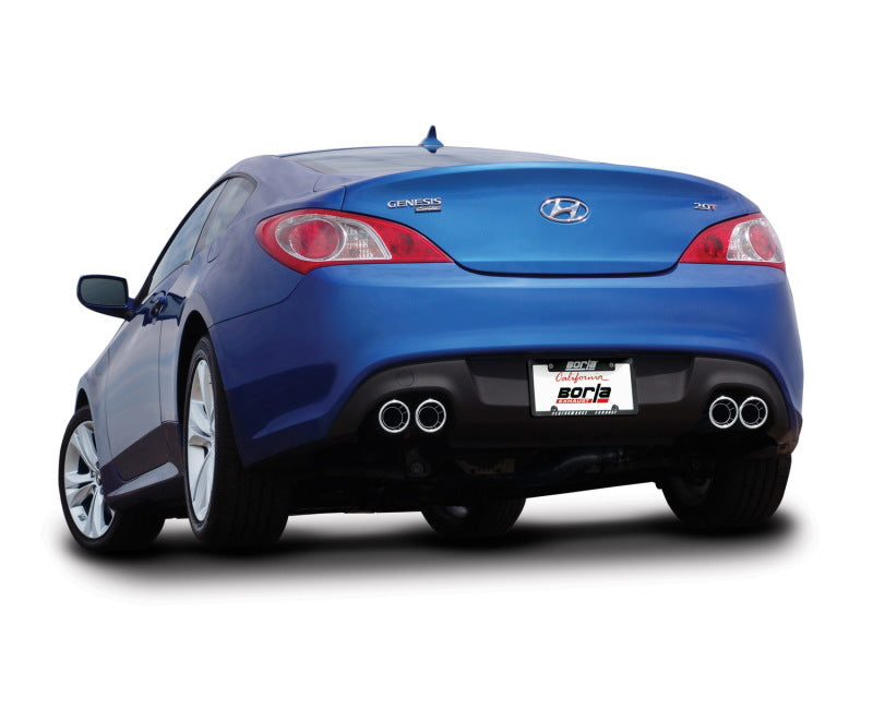 Borla S-Type Cat-Back Exhaust System for 2010-2014 Hyundai Genesis Coupe 2.0L Turbo - RWD, AT/MT