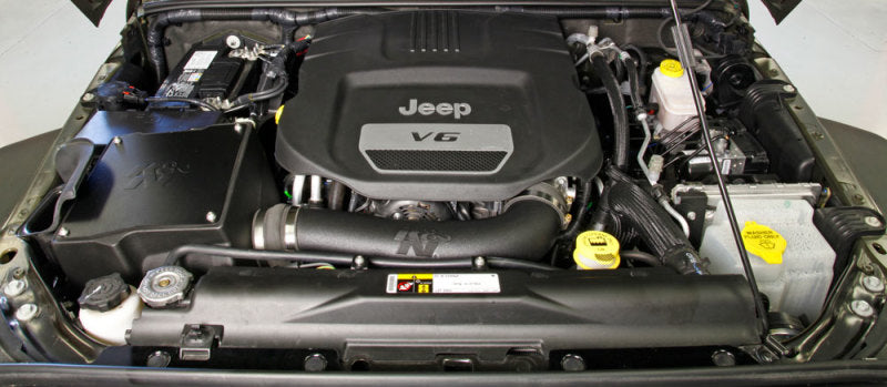 K&N Engineering 57-1573 Jeep Wrangler 3.6L V6 Performance Intake Kit with Snorkel