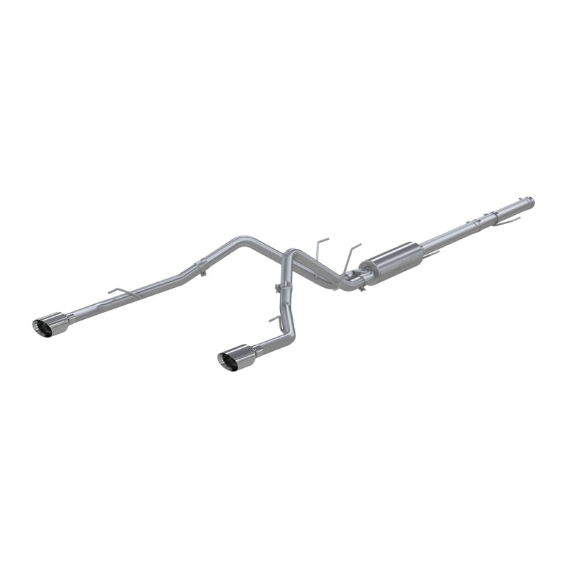 MBRP Armor Plus Series Cat Back Exhaust System for 2010-2013 Dodge Ram 1500 5.7L – Dual Split Rear Exit with 2.5 Inch Diameter and 4.5 Inch Tips