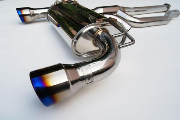 Invidia 09+ EVO 10 Q300 Titanium Tip Cat-Back Exhaust for Mitsubishi Lancer