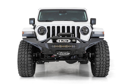 Addictive Desert Designs Stealth Fighter Front License Plate Bracket for Jeep Wrangler JL, JK, and Gladiator JT