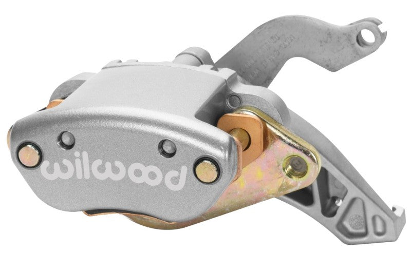 Wilwood MC4 Mechanical Parking Brake Caliper – Right Hand, Silver, 1.19-inch Piston, Fits 0.81-inch Discs