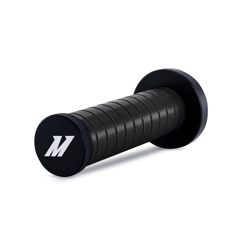 Mishimoto Weighted Grip Shift Knob - Black / Black - Part Number MMSK-BMXBKBK