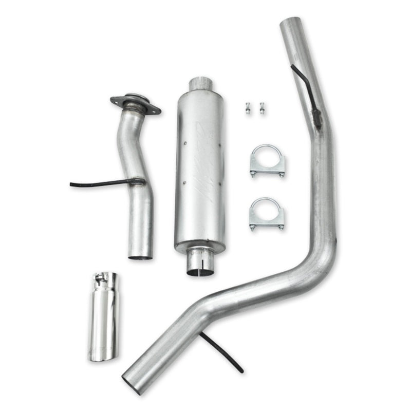 MBRP S5026AL Aluminum Exhaust System for 2000-2006 Chevy Tahoe and GMC Yukon 5.3L V8 - Single Side Exit with Polished Tip
