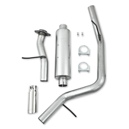 MBRP S5026AL Aluminum Exhaust System for 2000-2006 Chevy Tahoe and GMC Yukon 5.3L V8 - Single Side Exit with Polished Tip