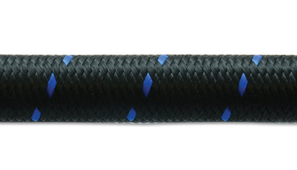 Vibrant -10 AN Nylon Braided Flex Hose (20 ft) with Reinforced CPE Inner Liner