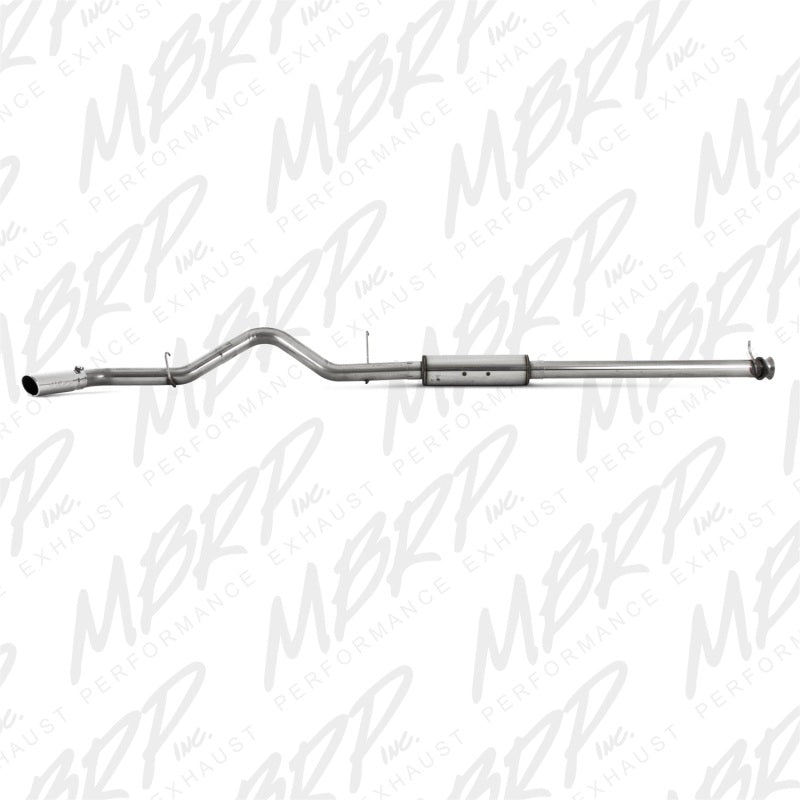 MBRP Armor Plus Series Cat Back Exhaust System for Chevrolet and GMC 2500HD with 6.0L V8 - Single Side Exit, T409 Stainless Steel