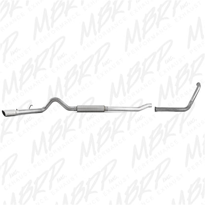 MBRP Armor Lite Series Turbo Back Exhaust System for Ford F-350 2003-2007 – Single Side Exit