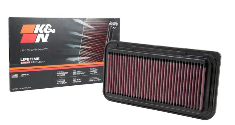 K&N Engineering Part 33-2300 High-Flow Drop-In Air Filter for 2013-2015 Subaru BRZ and Scion FR-S
