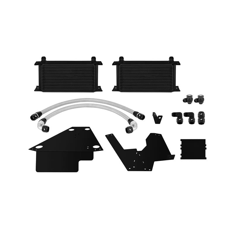 Mishimoto Evolution X Black Oil Cooler Kit for 2008-2015 Mitsubishi Lancer Evolution X