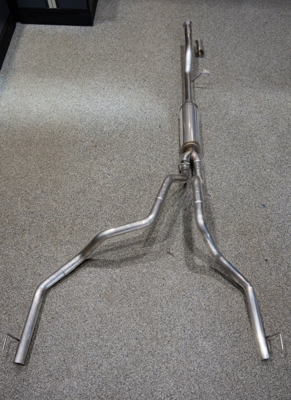 MBRP Armor Lite Series 21-24 Chevrolet Suburban XL 5.3L Dual Split Cat-Back Exhaust System with 4-inch Tips