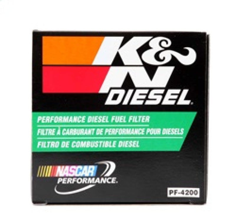 K&N Engineering PF-4200 Performance Cartridge Fuel Filter for Dodge Ram 2500 and 3500 (2006-2007)