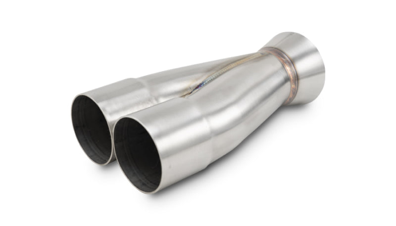 Vibrant Performance 2-1 Stainless Steel Merge Collectors with Slipover Inlet and 3-Inch Outlet
