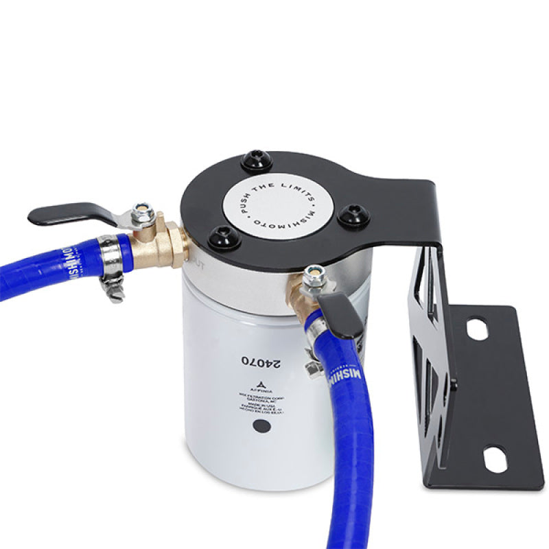 Mishimoto 2008-2010 Ford 6.4L Powerstroke Coolant Filtration Kit - Blue