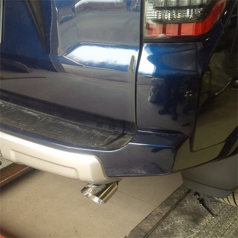 MBRP Armor Lite Series Cat Back Exhaust System for Toyota 4Runner (2010-2013) with 2.5-inch Diameter and 4-inch Tip