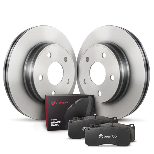 Brembo OE Front Disc Brake Kit for 2012-2014 Porsche Cayenne - Part KT04332