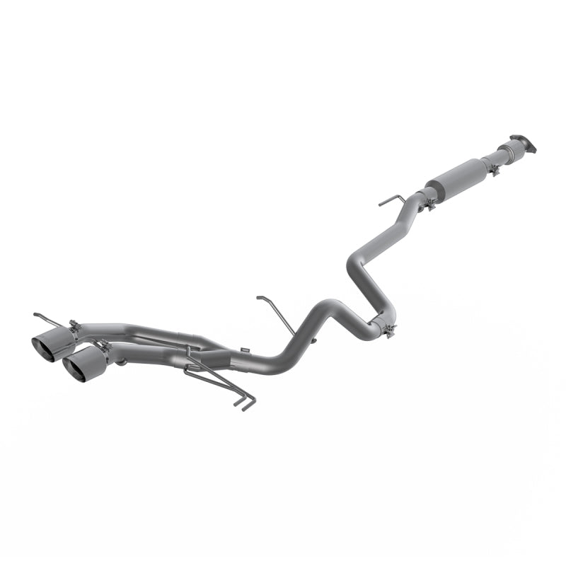 MBRP Armor Lite Series Cat Back Exhaust System for Hyundai Veloster (2013-2017) with 4-inch Tips