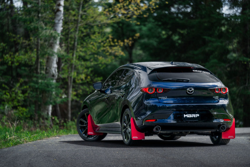 MBRP Armor Pro Series T304 Stainless Steel Axle-Back Exhaust System for Mazda 3 (2019-2022)