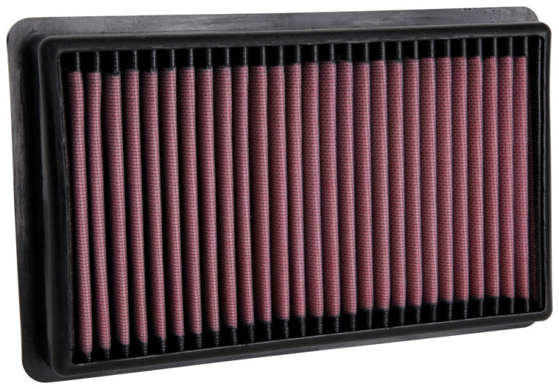 K&N Engineering 33-5106 High-Flow Reusable Air Filter for 2020-2021 Jeep Wrangler and Gladiator V6-3.0L Diesel