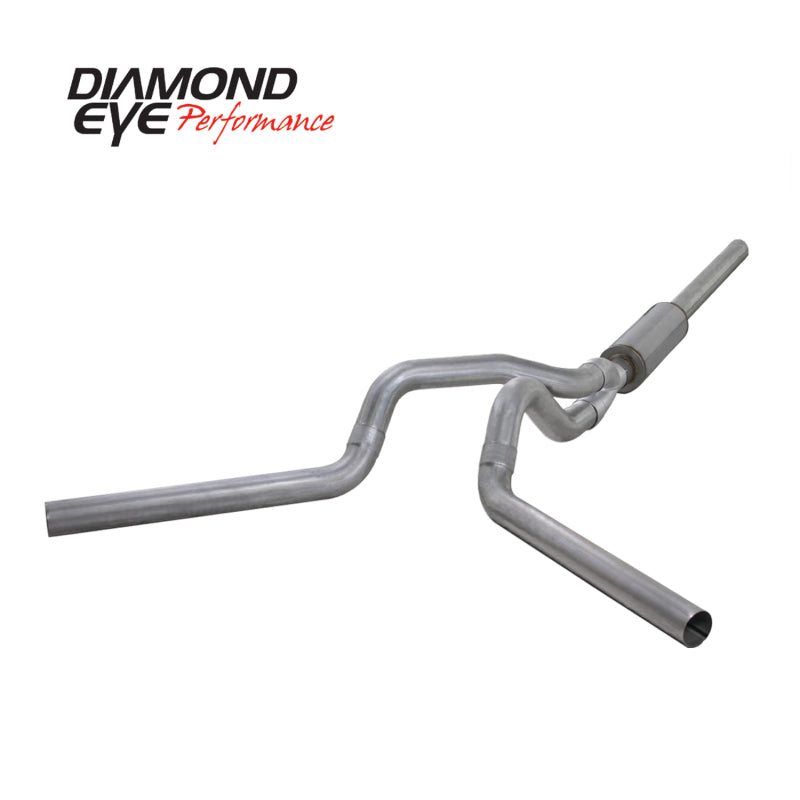 Diamond Eye Performance 4-inch Catback Exhaust System Kit for 2004.5-2007.5 Dodge Ram 2500 with 5.9L Cummins Engine
