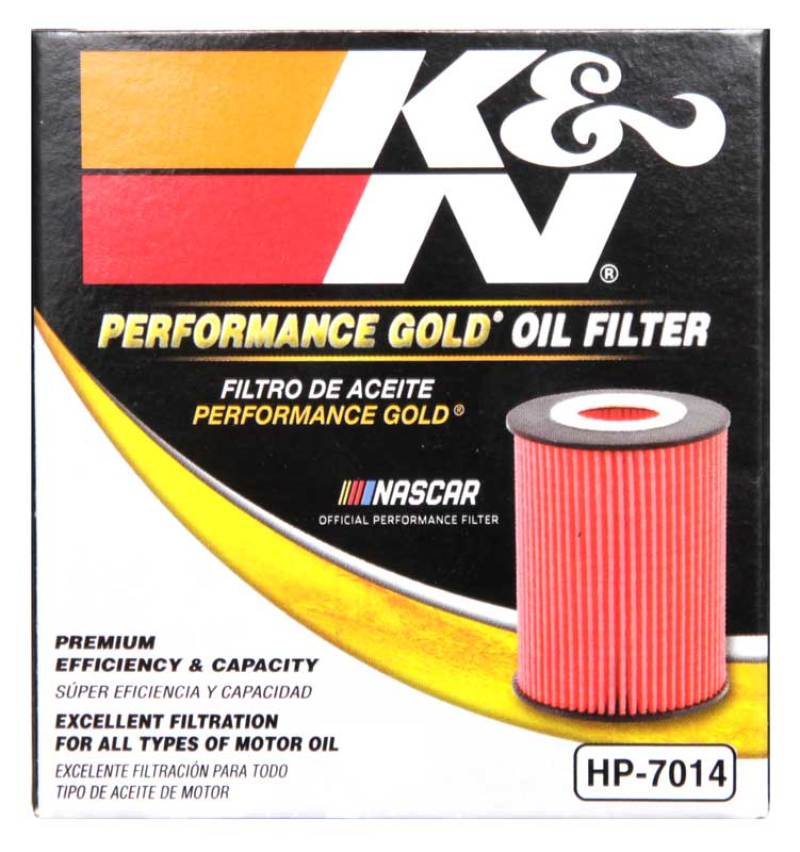 K&N Engineering HP-7014 Cartridge Oil Filter for BMW 3.0L Engines