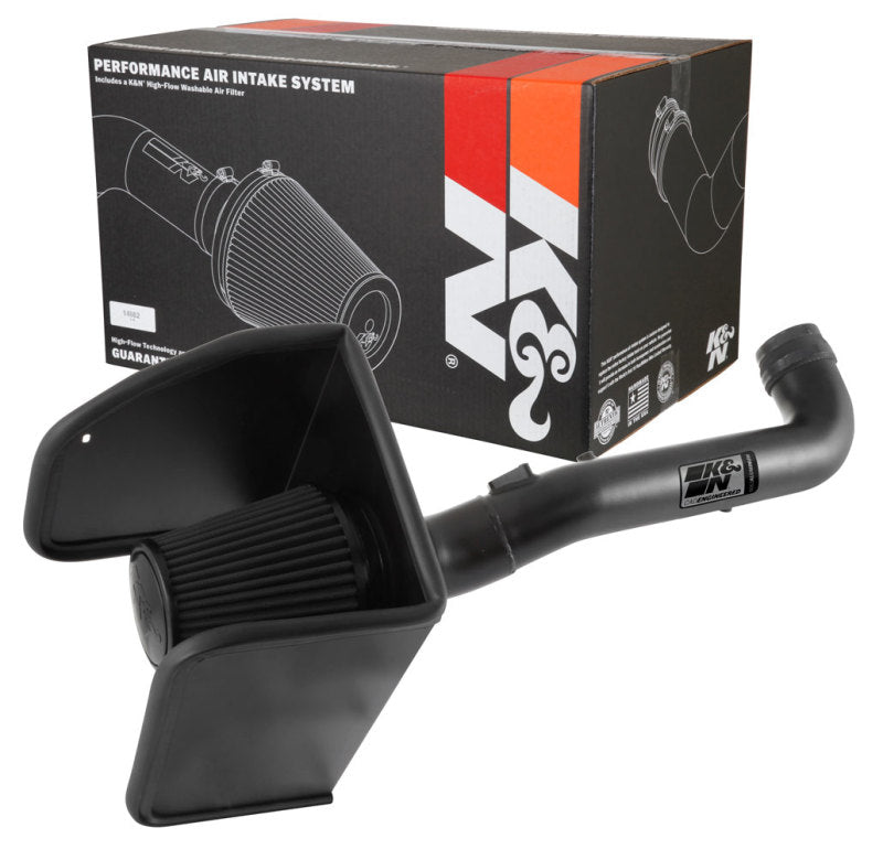 K&N Engineering 71-3104 Black Performance Intake Kit for 2017-2018 Chevrolet Colorado & GMC Canyon 3.6L V6