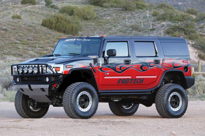 Fabtech 03-08 Hummer H2 4WD 6-inch Performance Suspension System - Component Box 1, Black