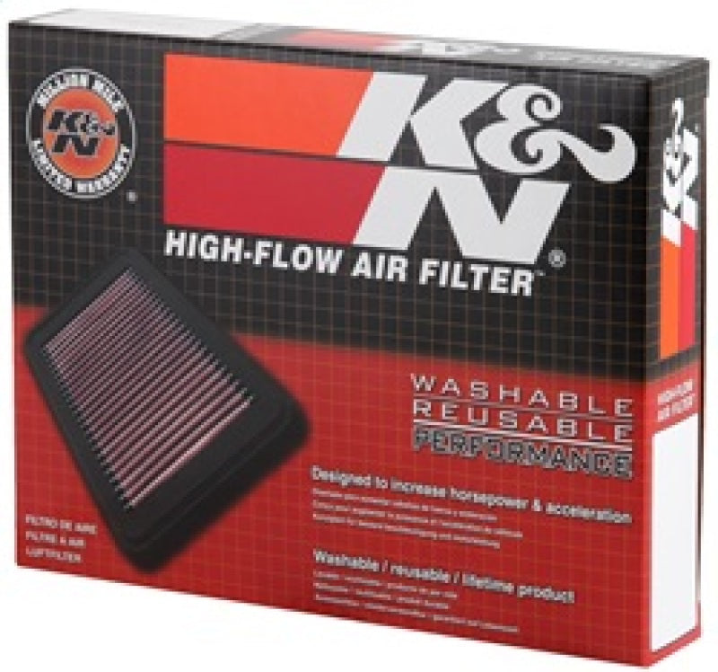 K&N Engineering 33-5002 High-Flow Reusable Air Filter for Ford Escape and Transit Connect (2013-2015)
