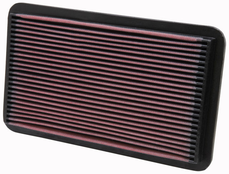 K&N Engineering Part 33-2052 High-Flow Reusable Air Filter for Toyota Camry and Avalon