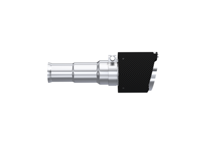 MBRP Carbon Fiber Exhaust Tips for Ram 1500 2019-2020, 3-Inch Inlet, 5-Inch Outlet, Dual Wall, Angle Cut, Pair
