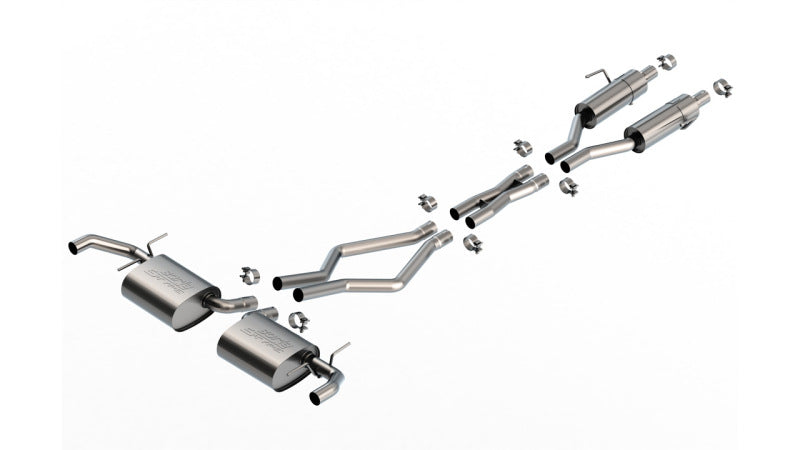 Borla S-Type Cat-Back Exhaust System for Jeep Grand Cherokee 2022-2025 V6 Overland & Summit