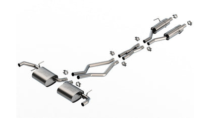Borla S-Type Cat-Back Exhaust System for Jeep Grand Cherokee 2022-2025 V6 Overland & Summit