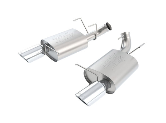 Borla ATAK Axle-Back Exhaust System for 2011-2012 Ford Mustang Shelby GT500 5.4L V8