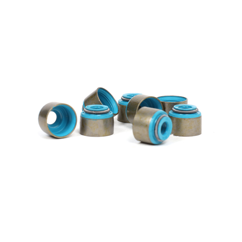BLOX Racing Honda 5.5mm Valve Stem Seals Blue FKM - Set of 16 for Both Intake & Exhaust