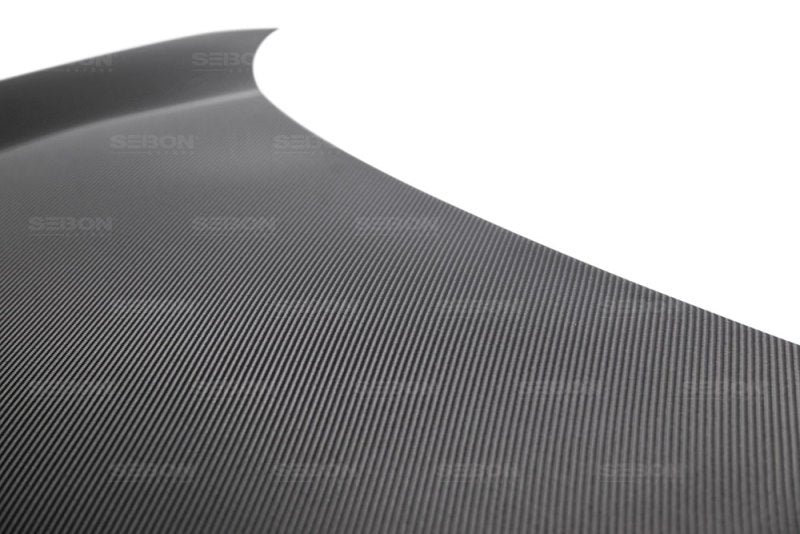 Seibon OEM Style Carbon Fiber Hood for 2016-2017 Honda Civic Coupe Sedan Hatchback