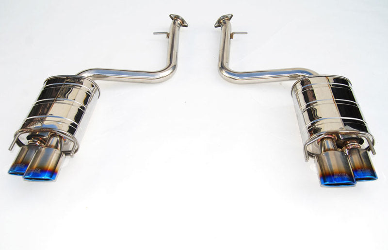 Invidia Titanium Quad Rolled Tip Axel-Back Exhaust for Lexus RC350/200T