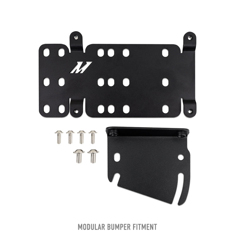 Mishimoto 2021+ Ford Bronco Modular Bumper License Plate Relocation Kit