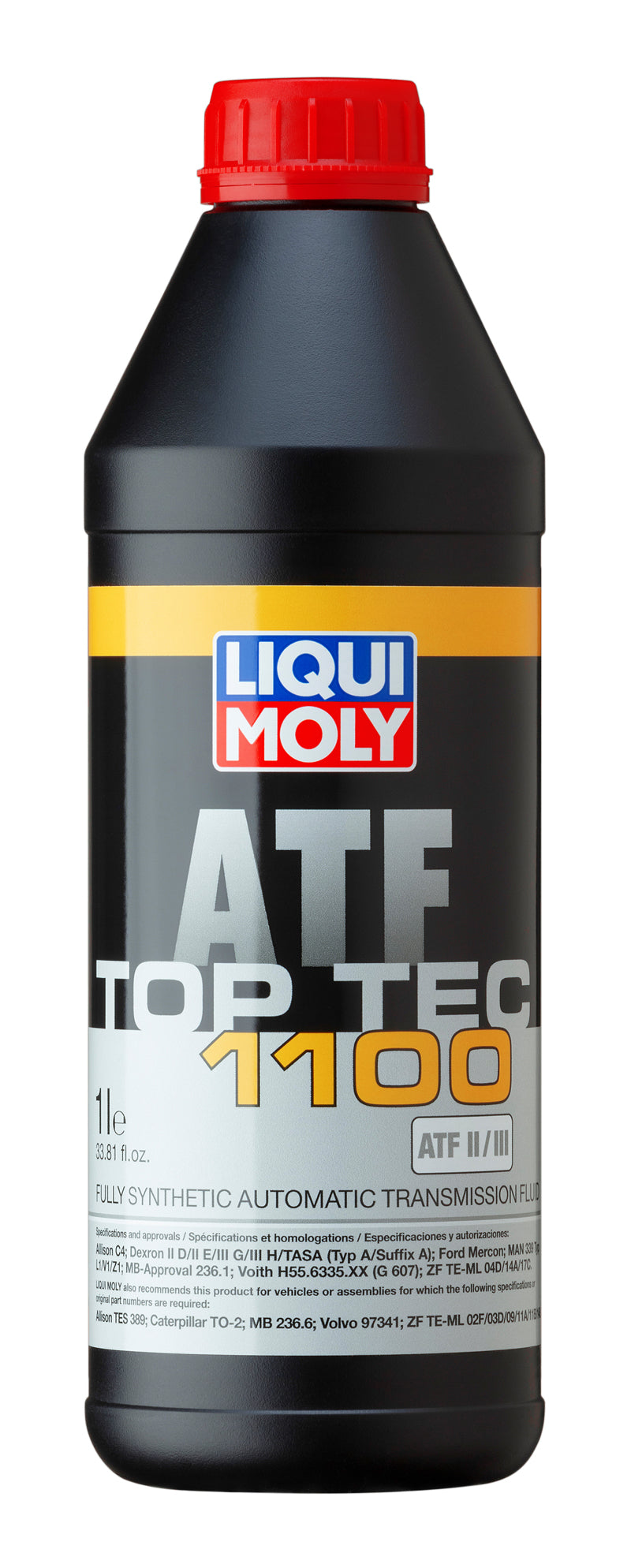LIQUI MOLY Top Tec ATF 1100 Automatic Transmission Fluid - 1 Liter