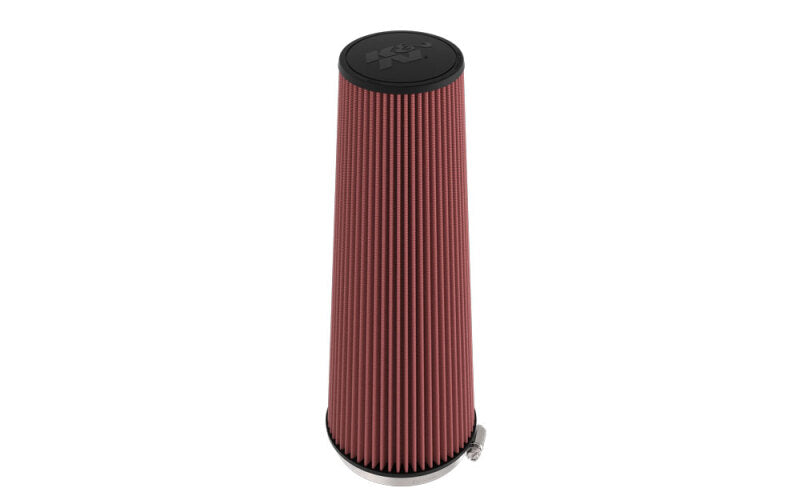 K&N Universal Clamp-On Air Filter 7-1/2 inch, 6 Degree Flange, 5-inch Outer Diameter, 20-1/8 inch Height