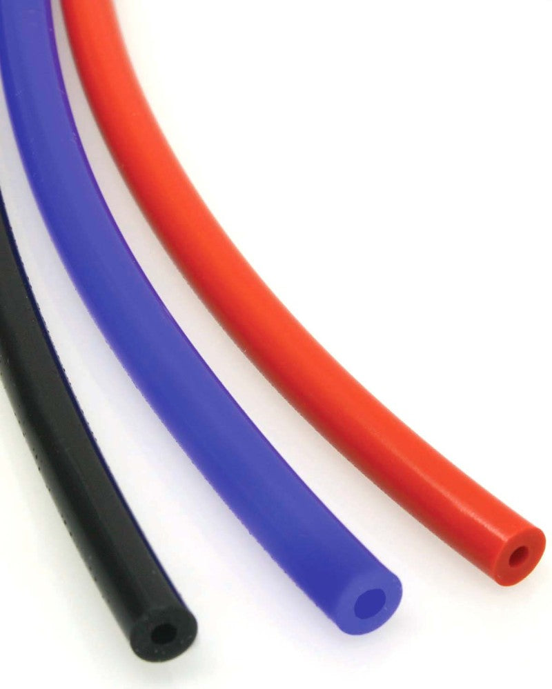 Turbosmart 3m Reinforced Silicone Vacuum Hose - 6mm Internal Diameter, Black