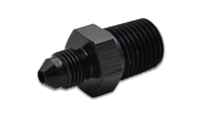 Vibrant -4AN to 3/8 inch NPT Straight Adapter Fitting - Aluminum