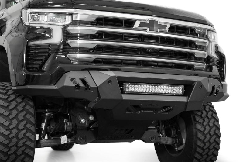 Addictive Desert Designs Black Label Front Bumper for 2022-2023 Chevrolet Silverado 1500