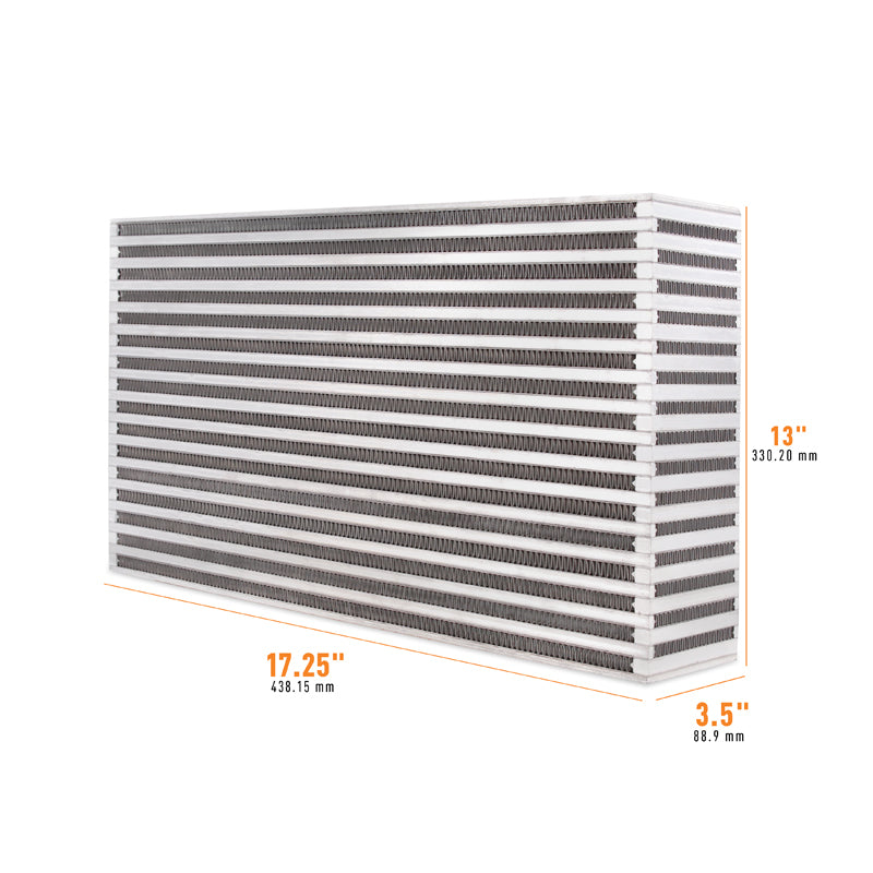 Mishimoto Universal Air-to-Air Intercooler Core - 17.25in x 13in x 3.5in for Automotive Performance