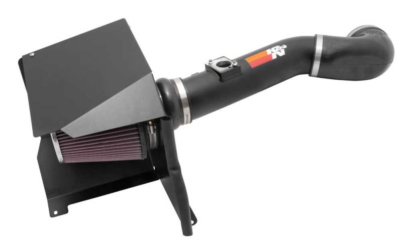 K&N Engineering 77-3076KTK Cold Air Intake System for 2011 GMC Sierra 2500/3500 HD and Chevrolet Silverado 3500 HD