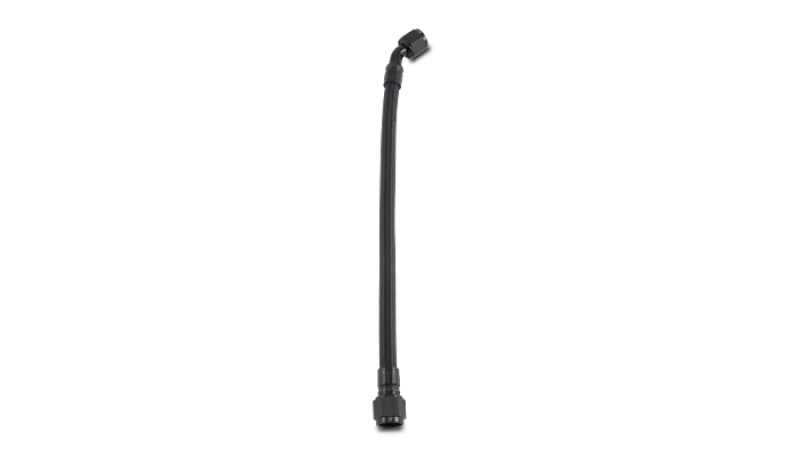 Vibrant 12-inch PTFE Hose Assembly with 8AN Fittings for Automotive Applications